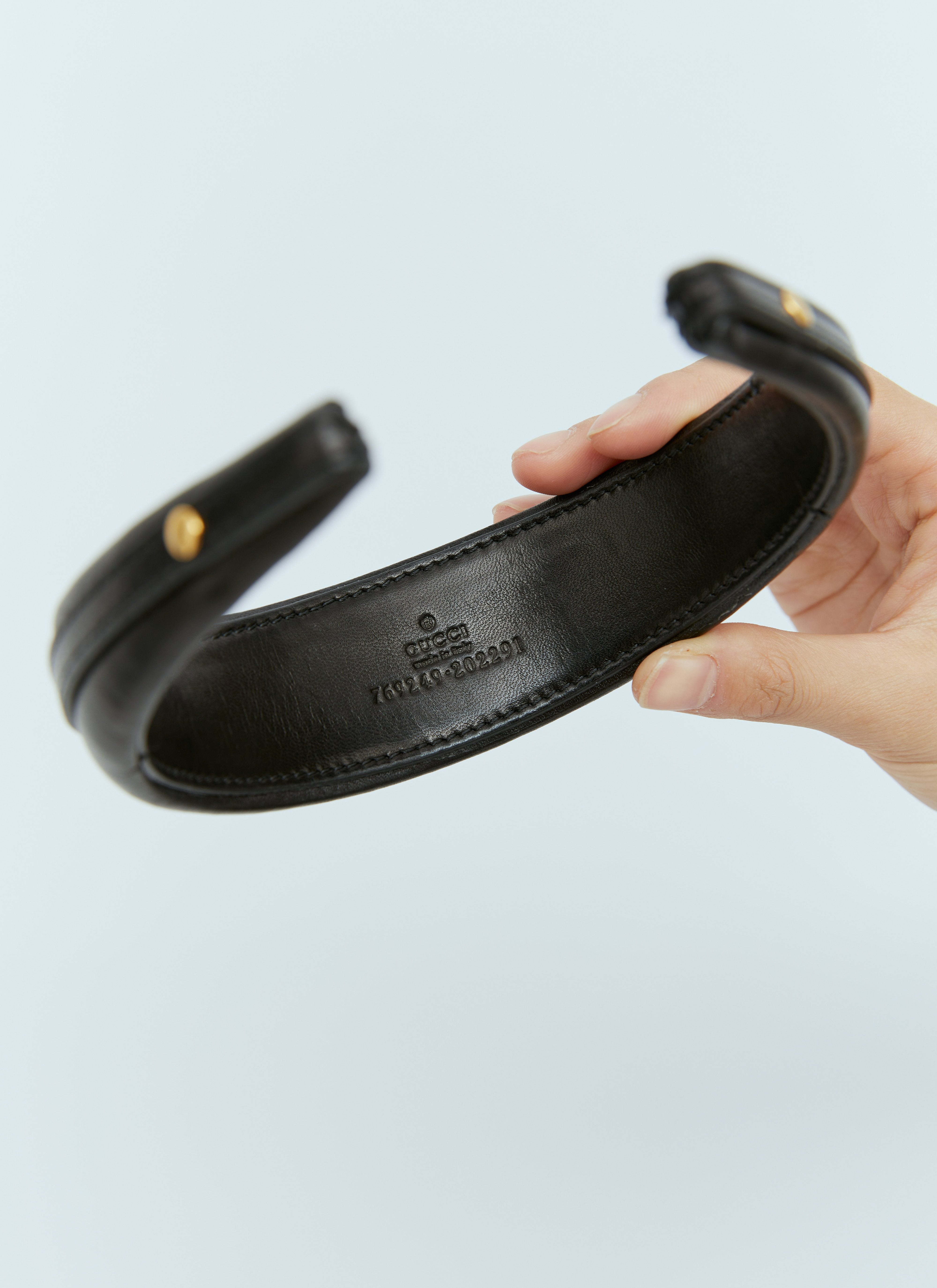 Gucci Women Logo Plaque Headband - 5