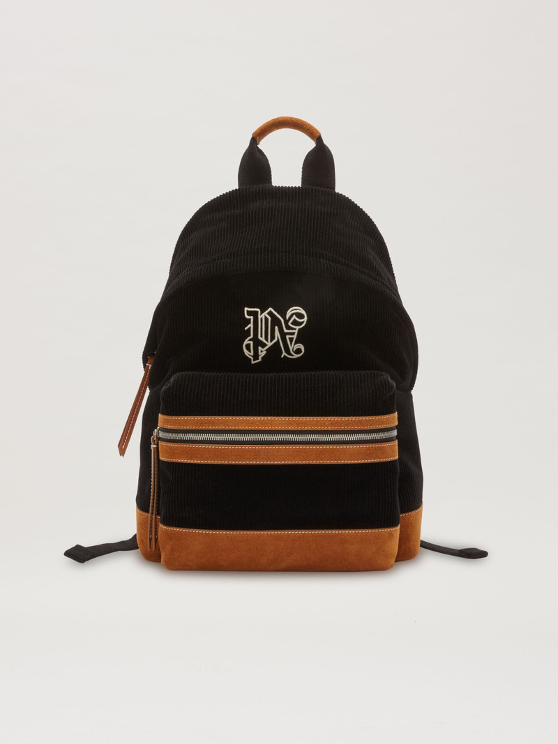 Monogram Leather Backpack 1