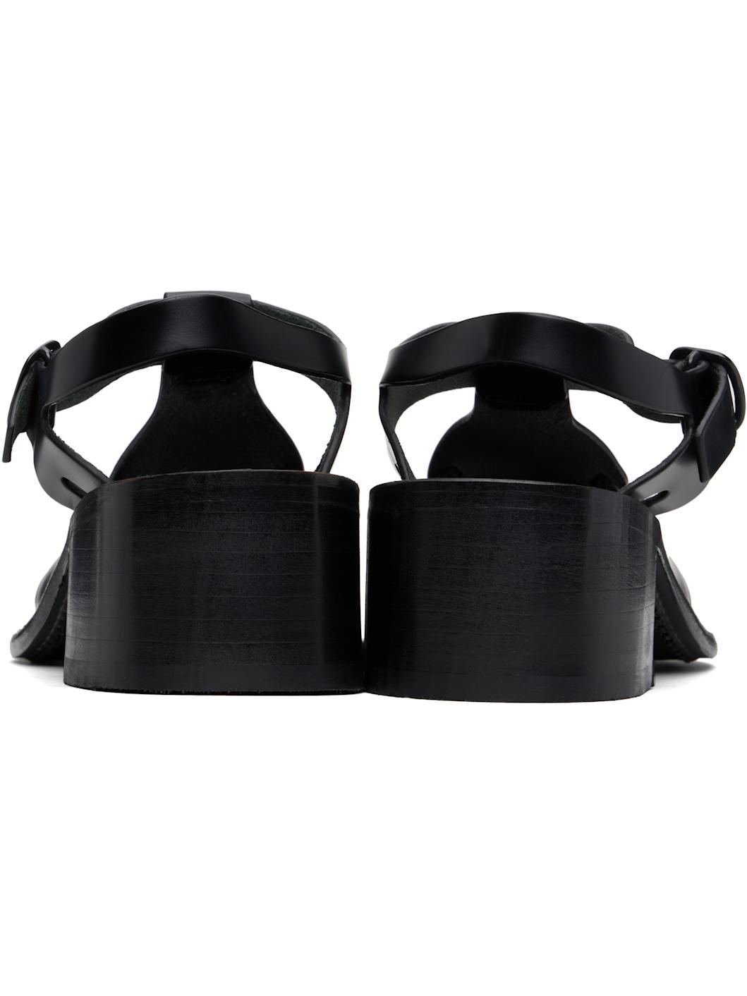Black Pesca Heels - 2
