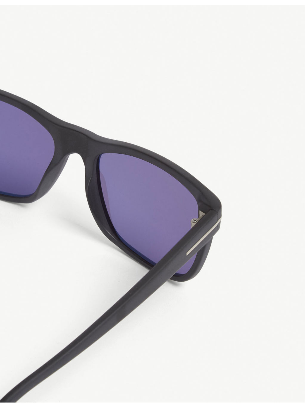 Giulio matte rectangle-frame sunglasses - 4