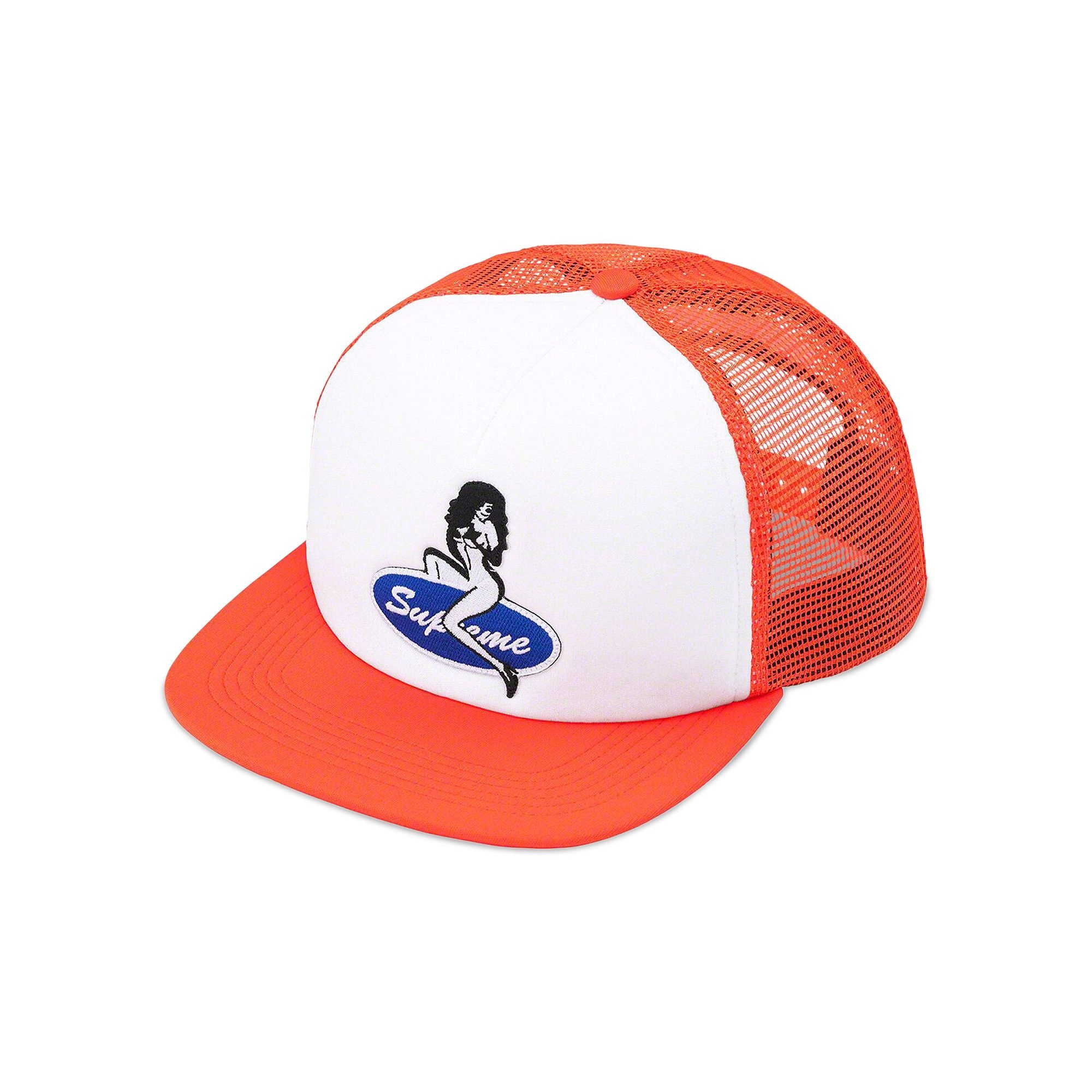 Supreme Supreme Pin Up Mesh Back 5-Panel 'Orange' | REVERSIBLE