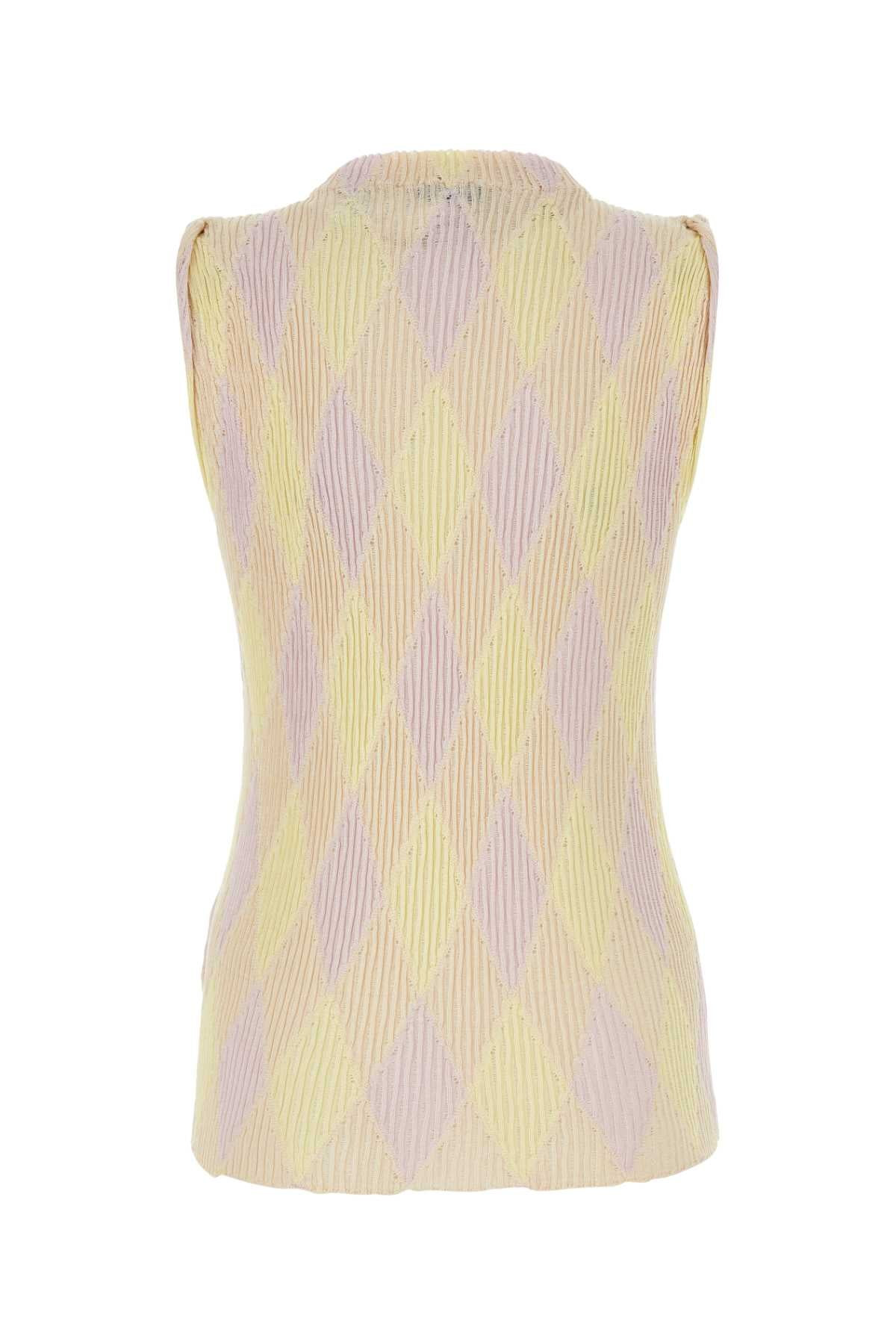 Burberry Women Embroidered Cotton Blend Top - 2