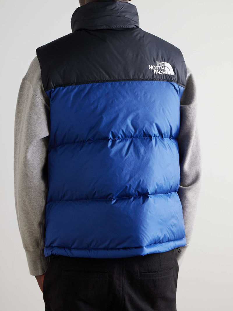 1996년 레트로 Nuptse 퀼트 쉘 후드 아래로 Gilet 3