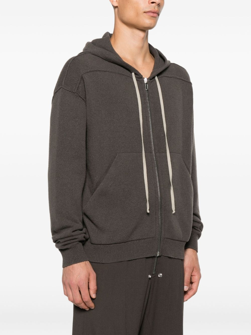 zip-up hoodie - 3