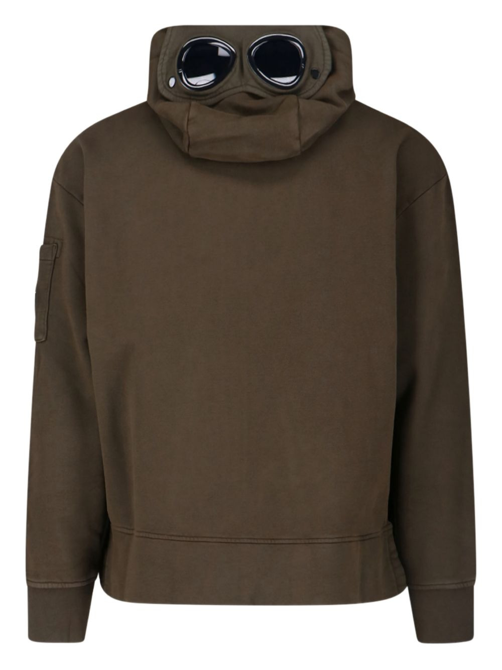 goggle-details hoodie - 2