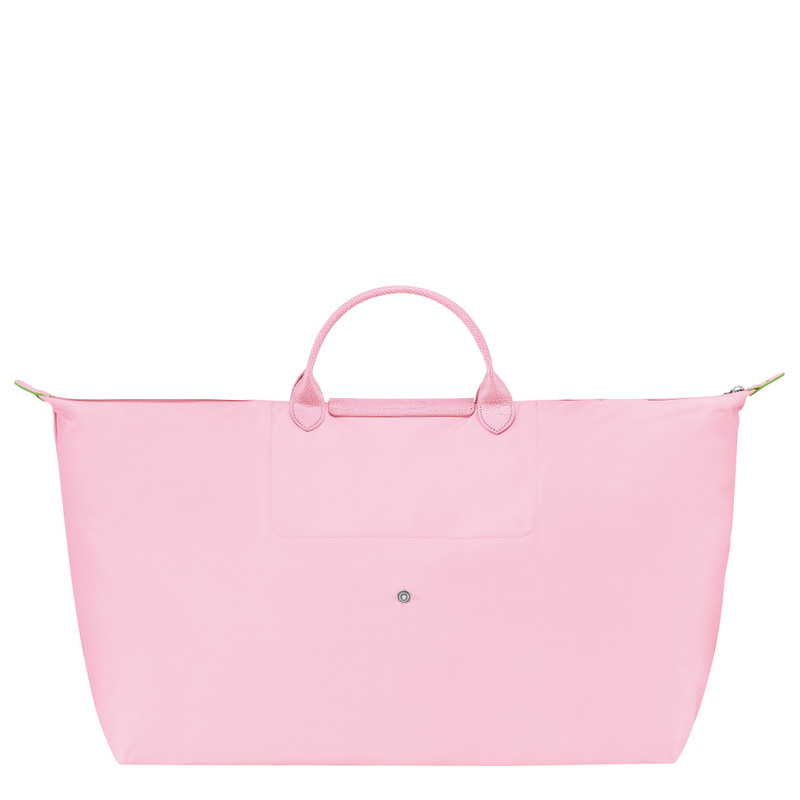 Le Pliage Green M Travel bag Pink - Recycled canvas 3