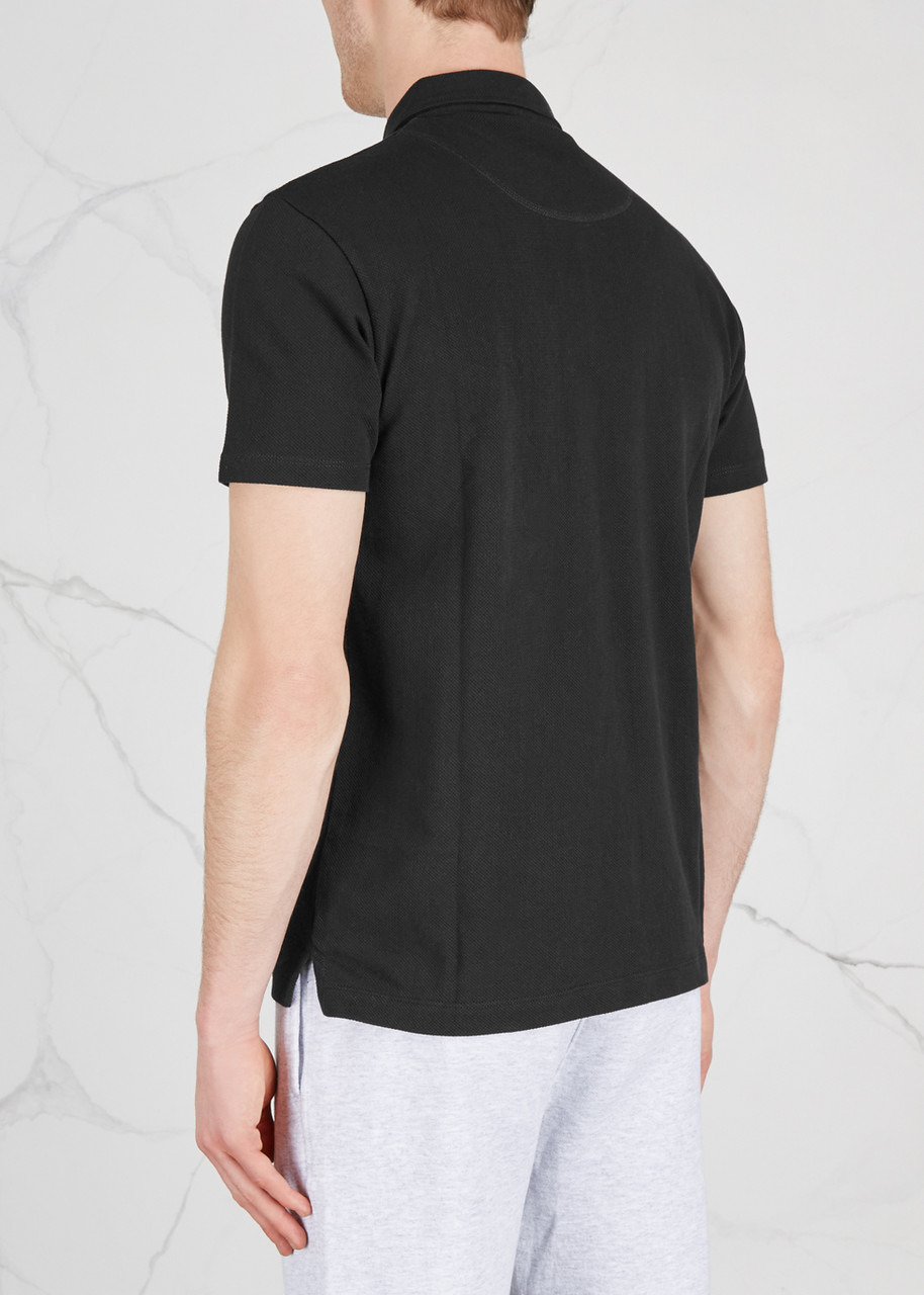 Riviera piqué cotton polo shirt - 3