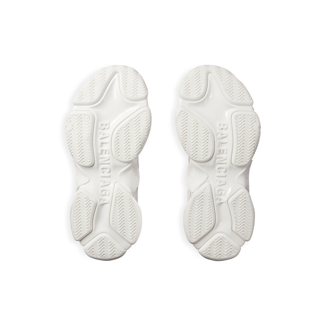 Men's Triple S Sporty Sneaker in White - 7