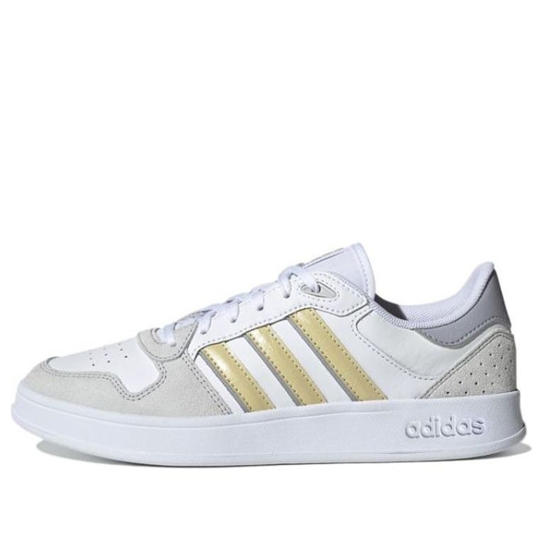 (WMNS) adidas Neo Breaknet Plus 'White Gray Yellow' GX8206 - 1