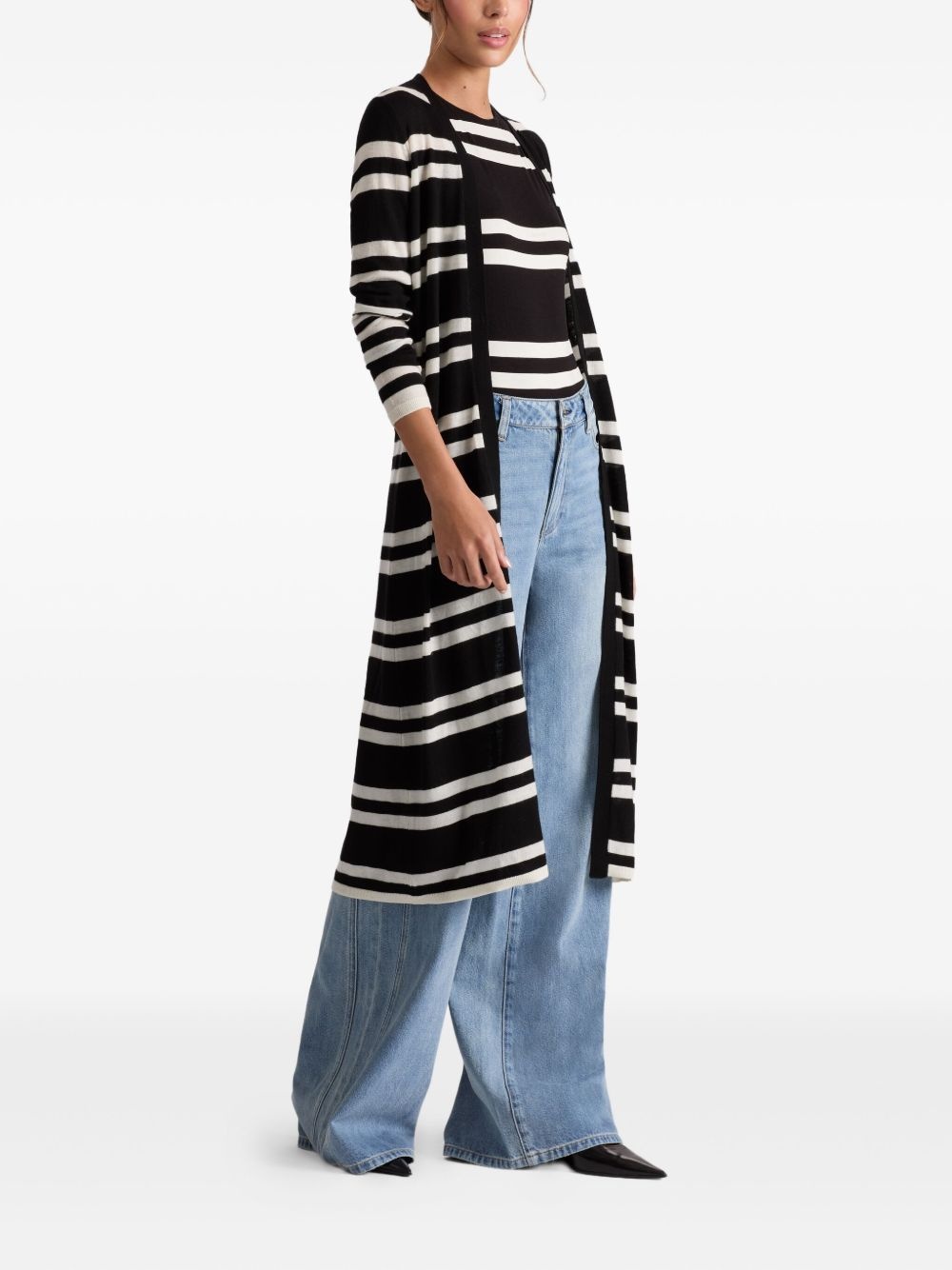 Callan striped maxi cardigan - 3