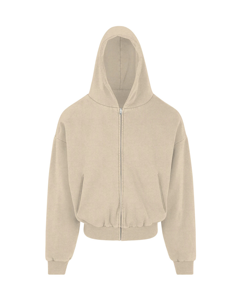 entire studios ARCHIVE THERMAL HOOD TAUPE outlook