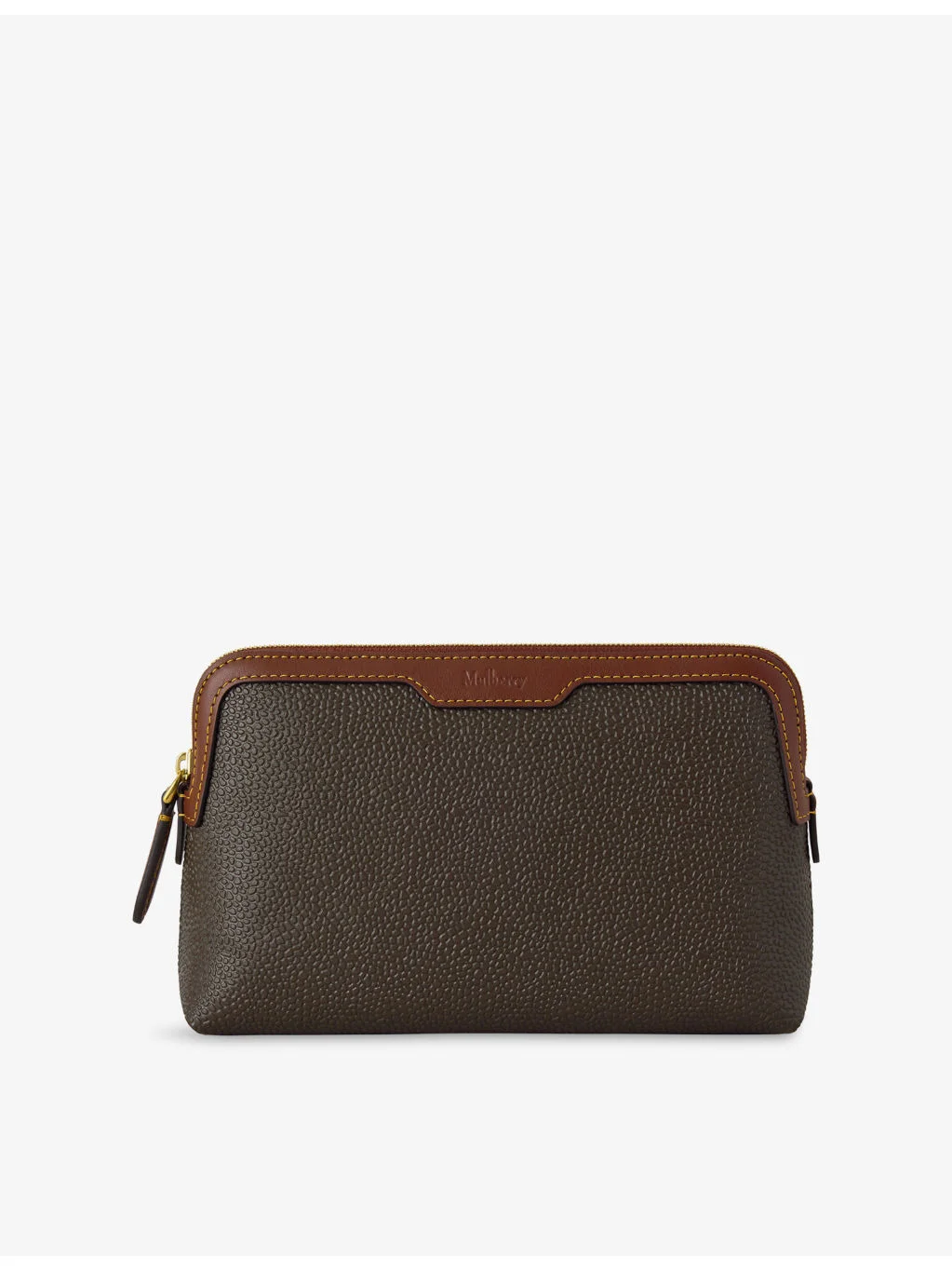 Small Cosmetic Leather Pouch - 1