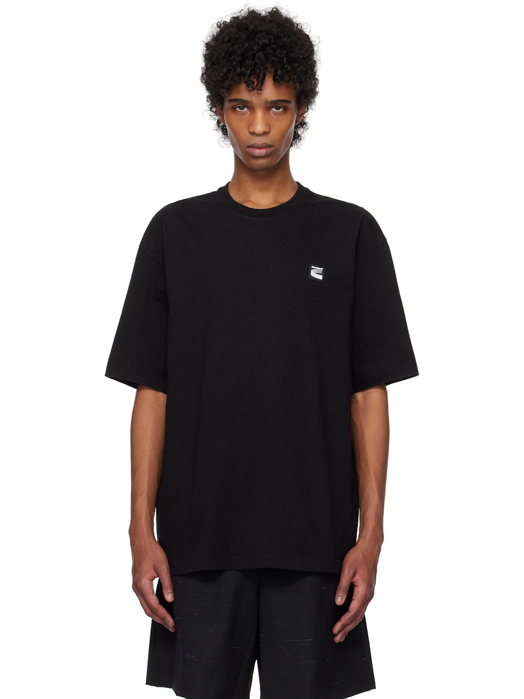 Black Standard Oversized T-shirt - 1