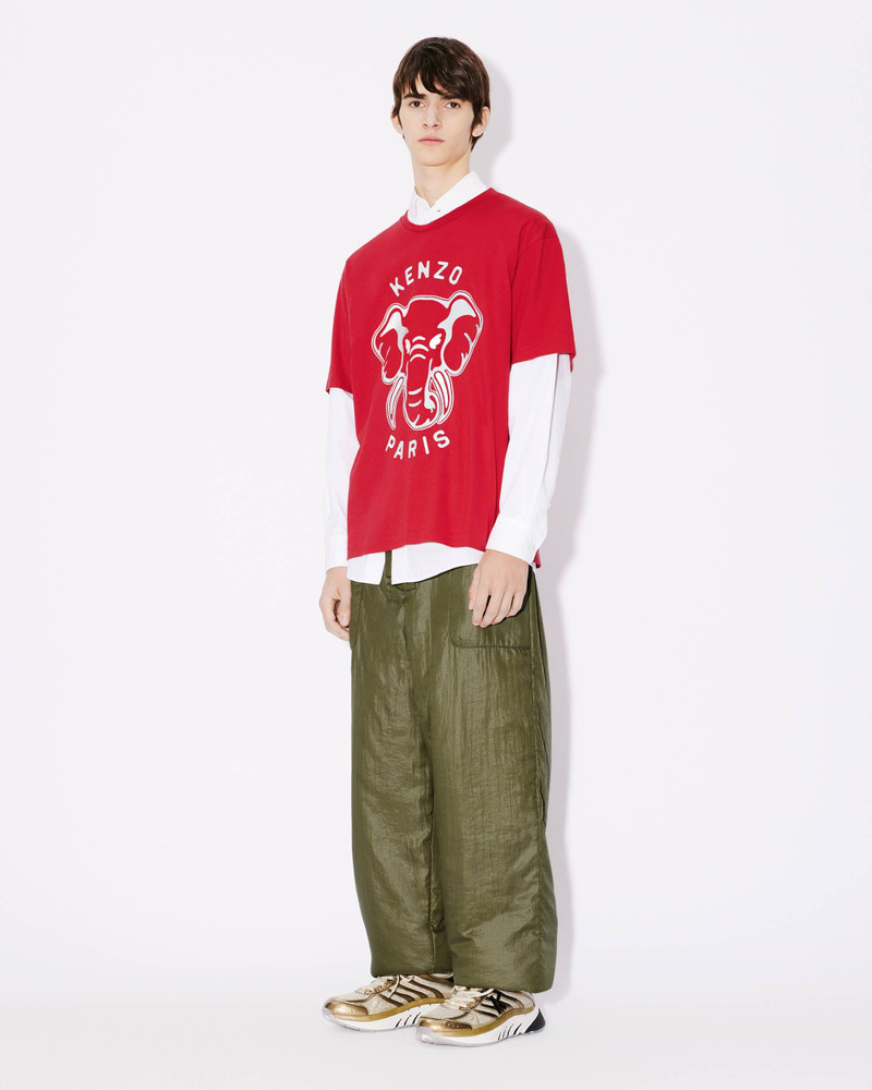 'KENZO Elephant' oversized embroidered T-shirt 5