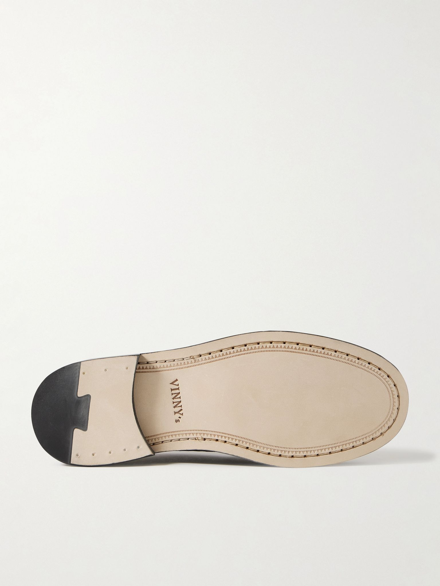 Yardee Python-Effect Leather Penny Loafers Brown - 3