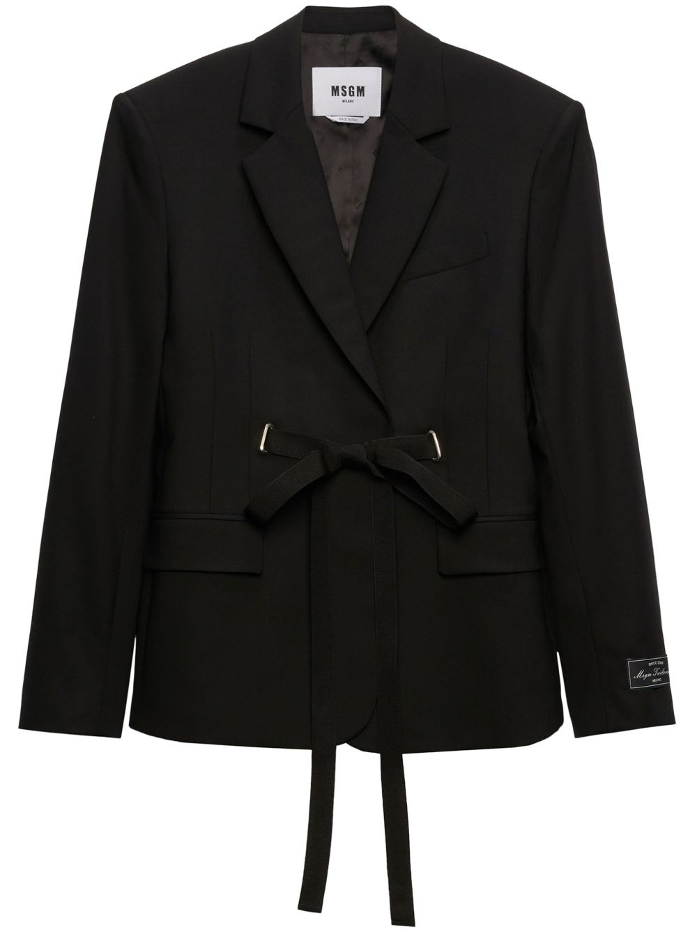 logo-tag blazer - 1