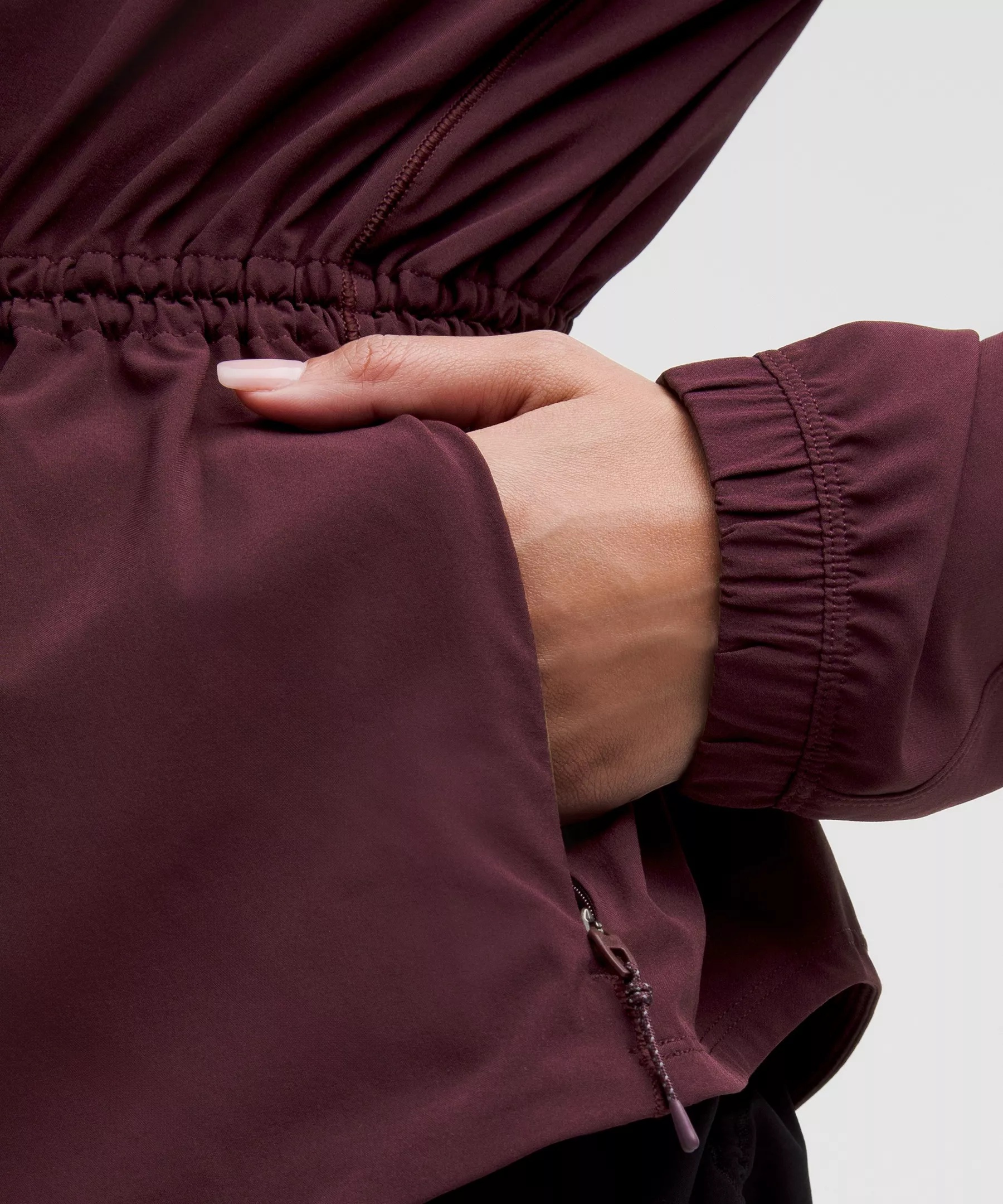 UV-Protective Cinch-Waist Running Jacket - 5