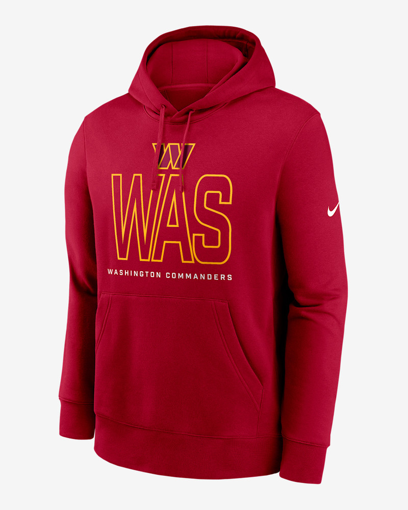 Washington Commanders Busted Play Club Men's Nike NFL Pullover Hoodie 1