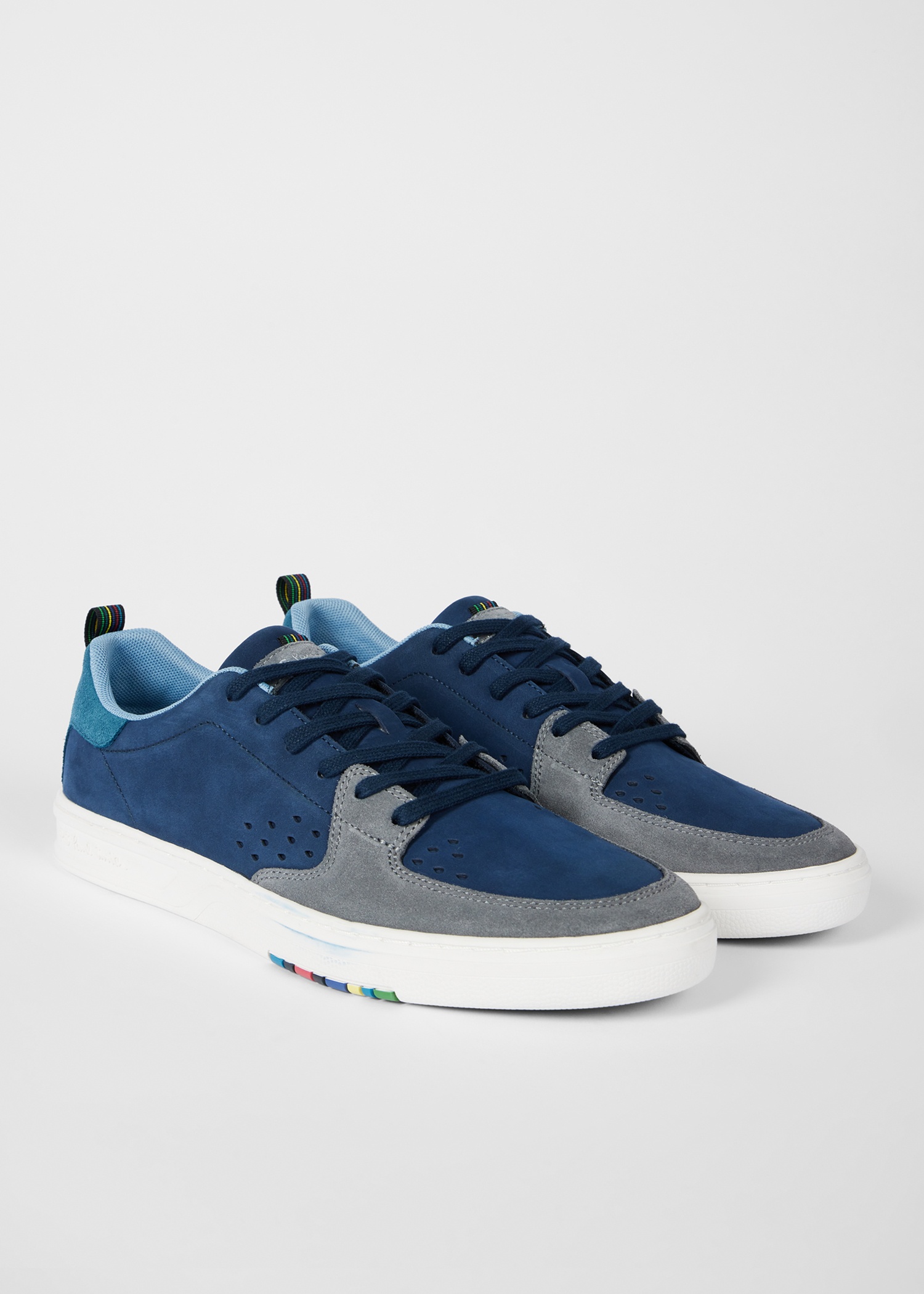 Navy And Grey 'Cosmo' Trainers - 2