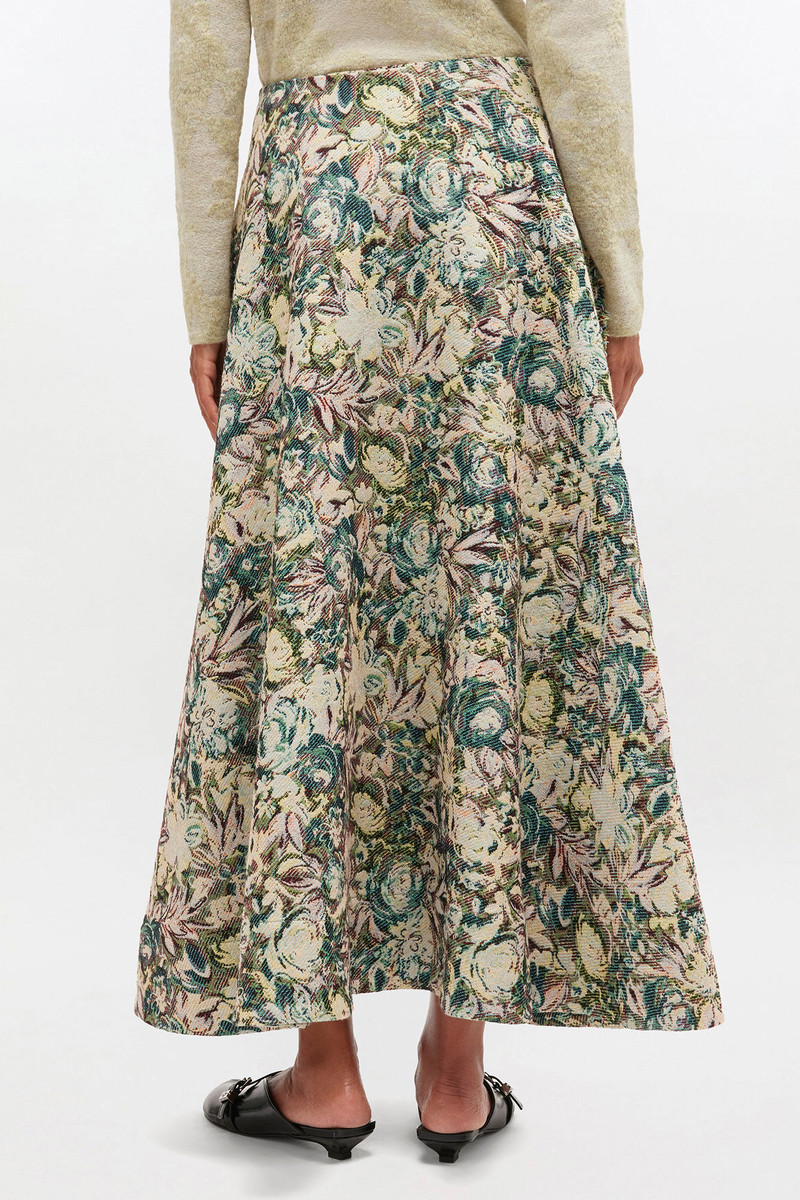 TAPESTRY LONG CIRCLE SKIRT 4