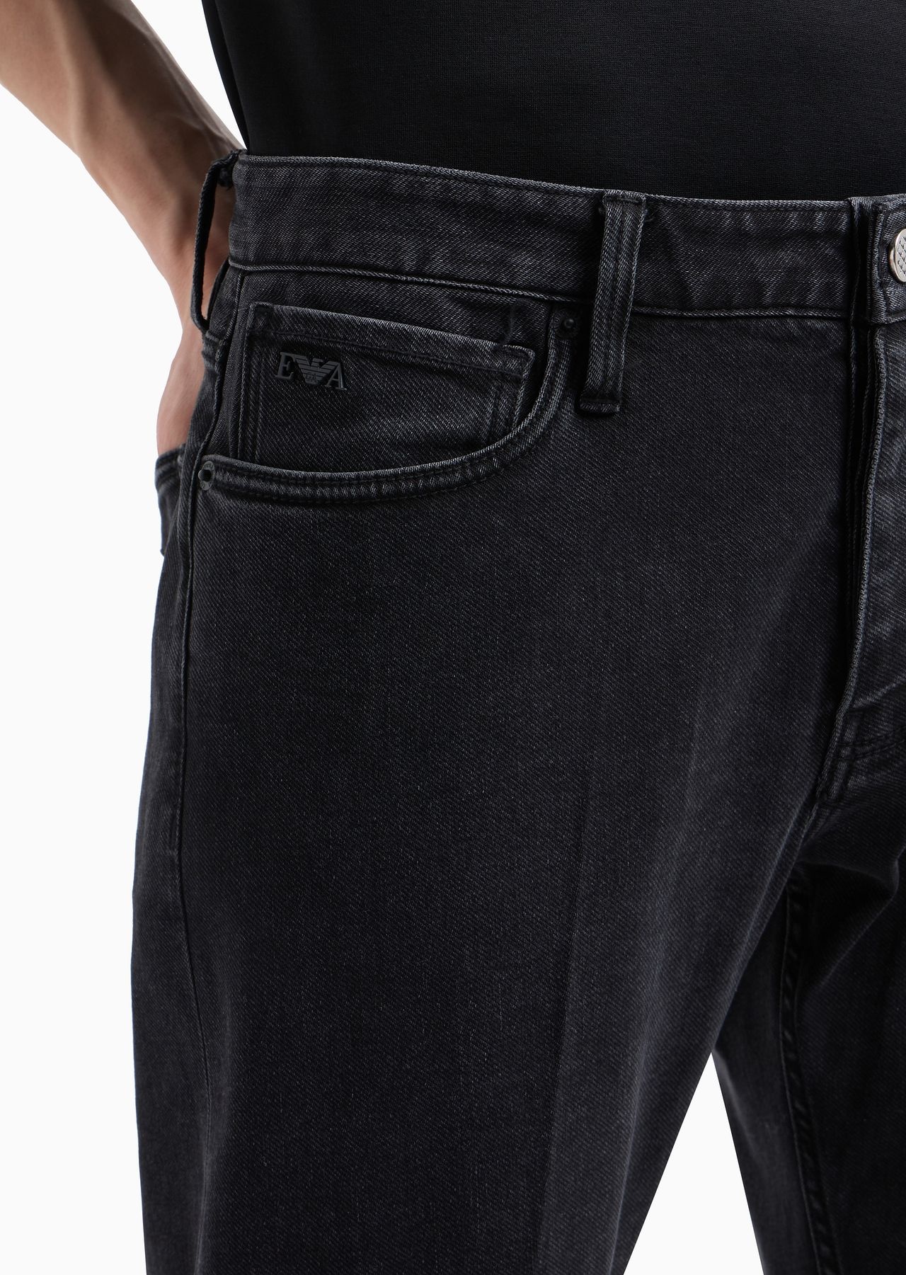J75 Slim-fit rinse-washed denim jeans - 9