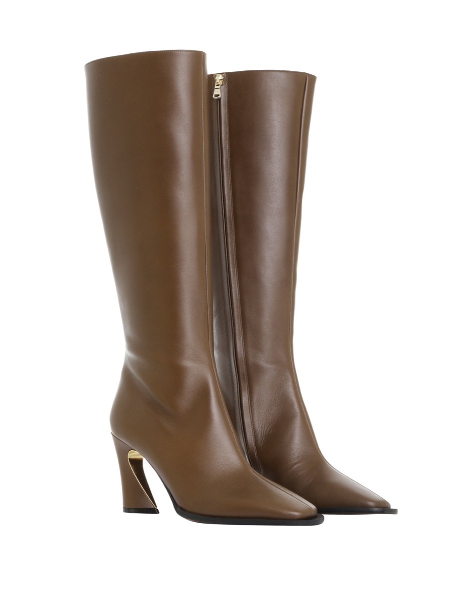 CRESCENT LEATHER BOOT - 3