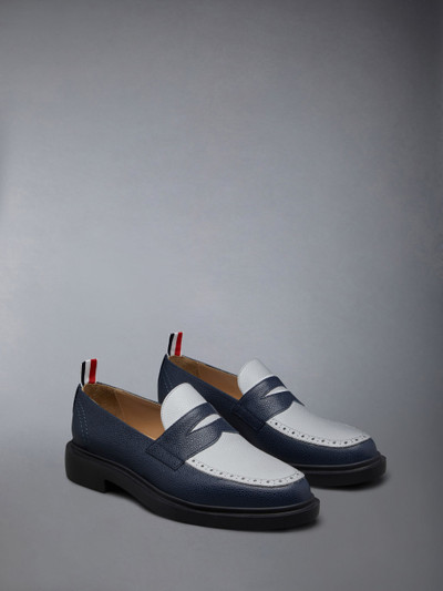 Thom Browne Pebble Grain Leather Penny Loafer outlook
