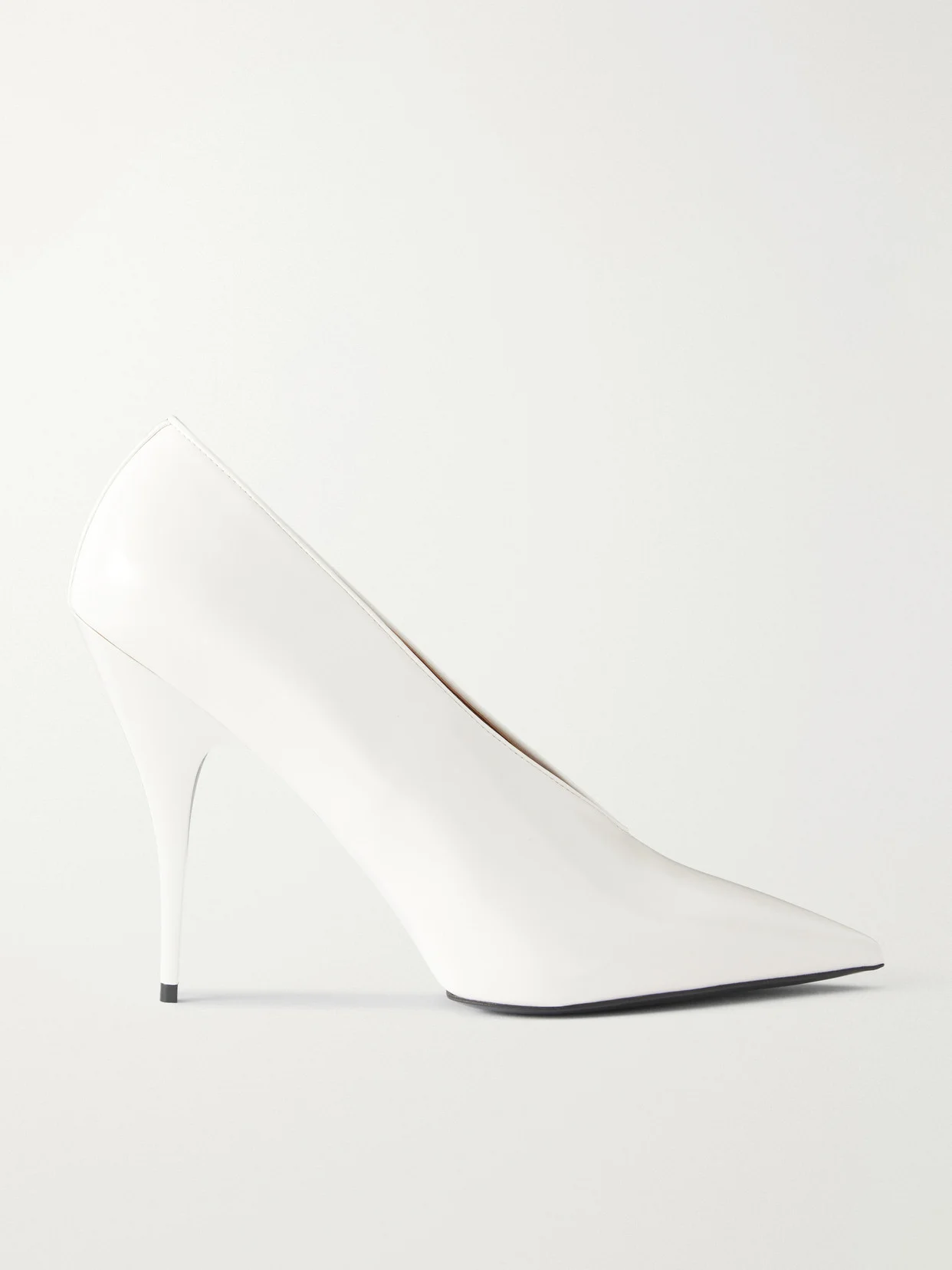 Plateau Satin Pumps - 1