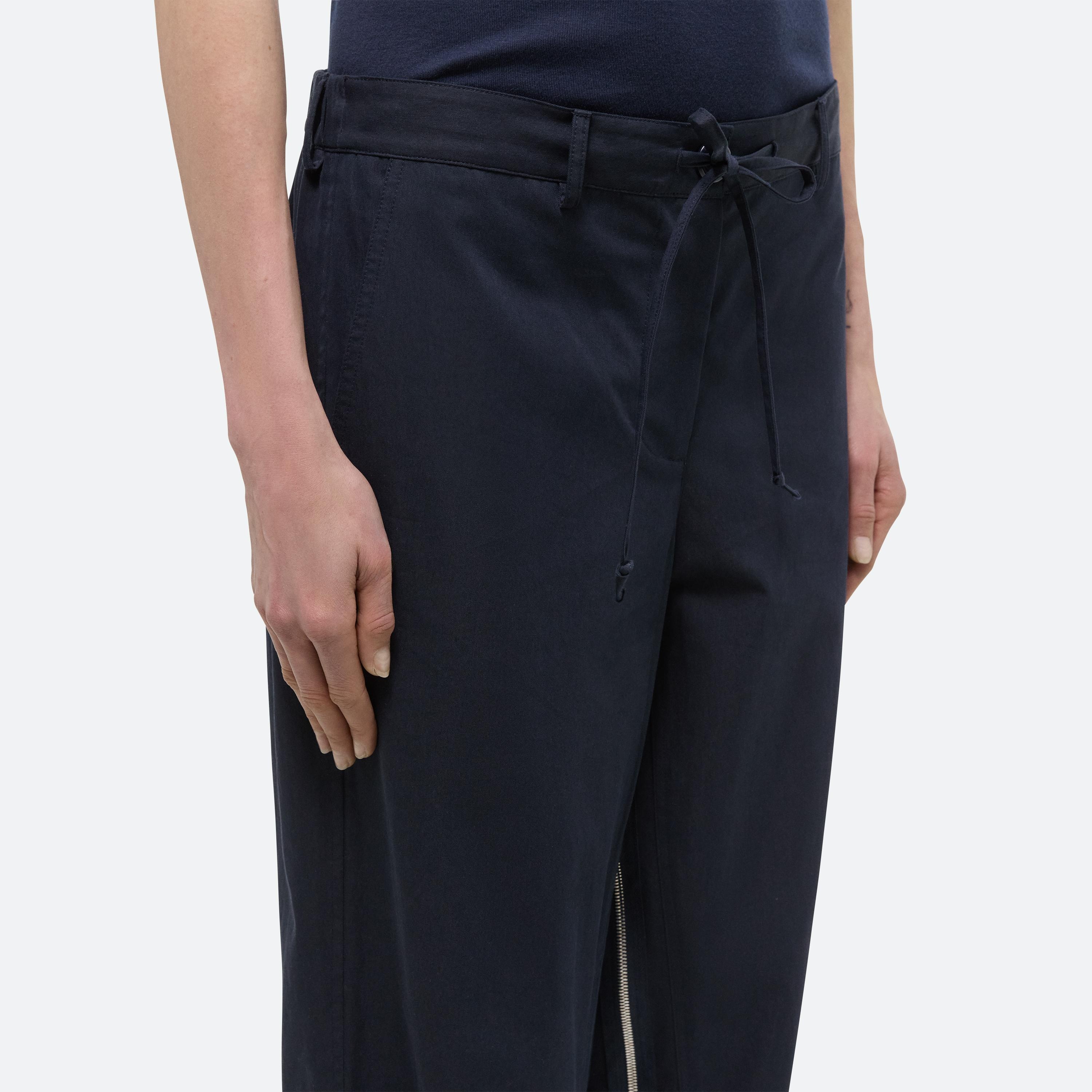 WIDE LEG GUSSET PANTS - 6