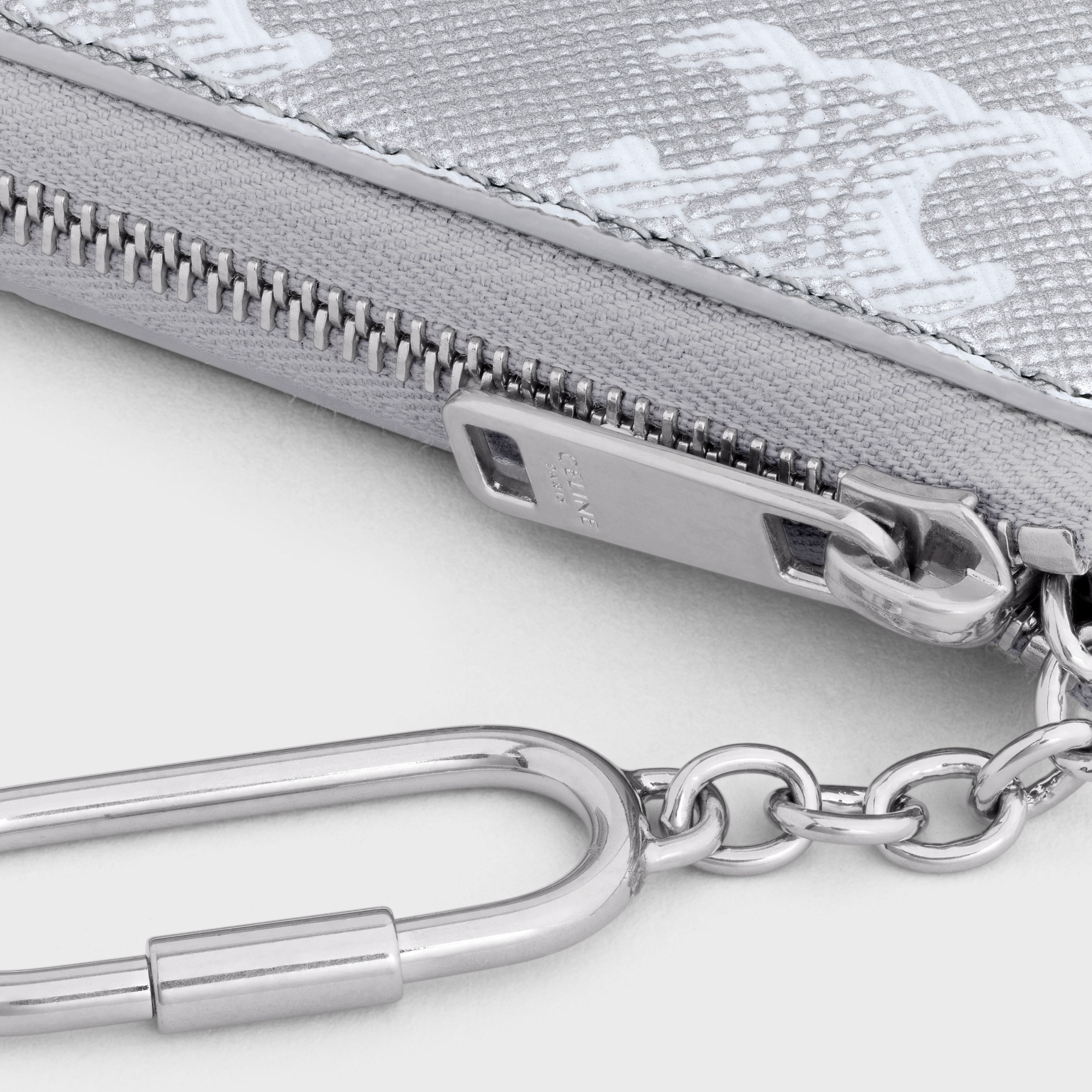 Coin & Card Pouch in Triomphe Canvas - 4