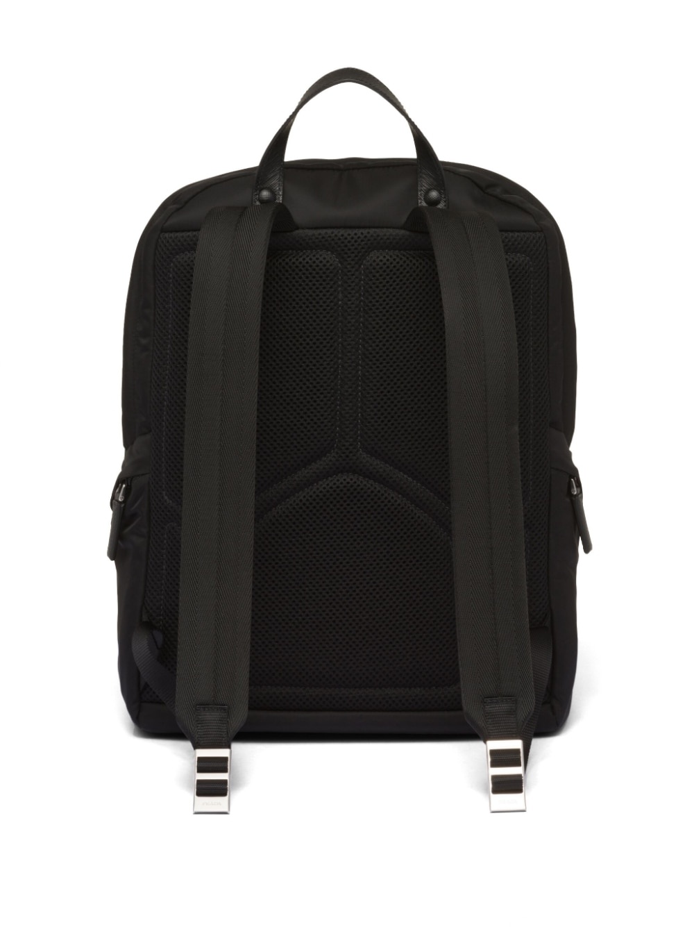 triangle-logo zipped backpack - 4