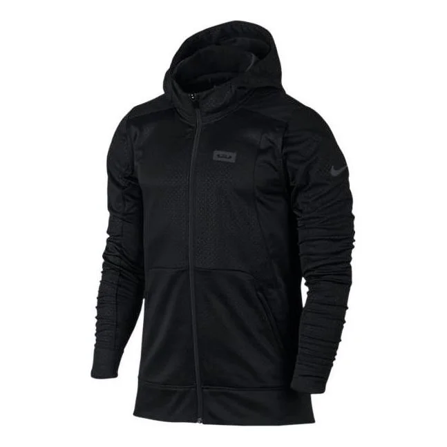 Men's Nike International Zipper Full-Zip Hooded Jacket 824394-010 - 1