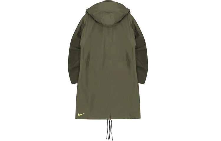 Nike LAB ACG GORE-TEX Hooded Coat 'Olive Canvas Volt Glow' AQ3516-395 - 2