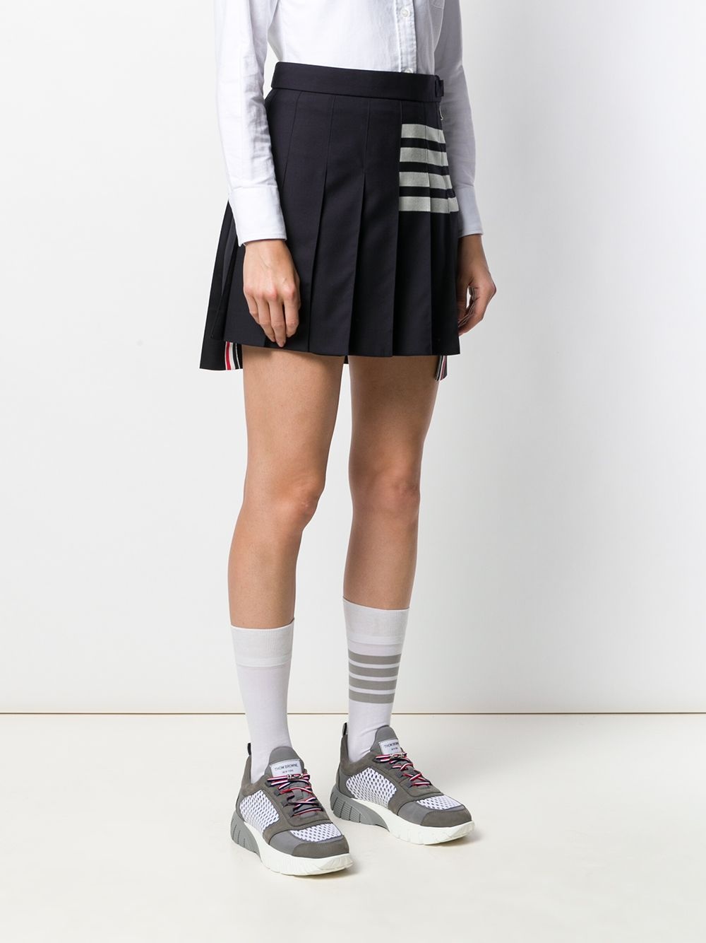 4bar wool skirt - 3