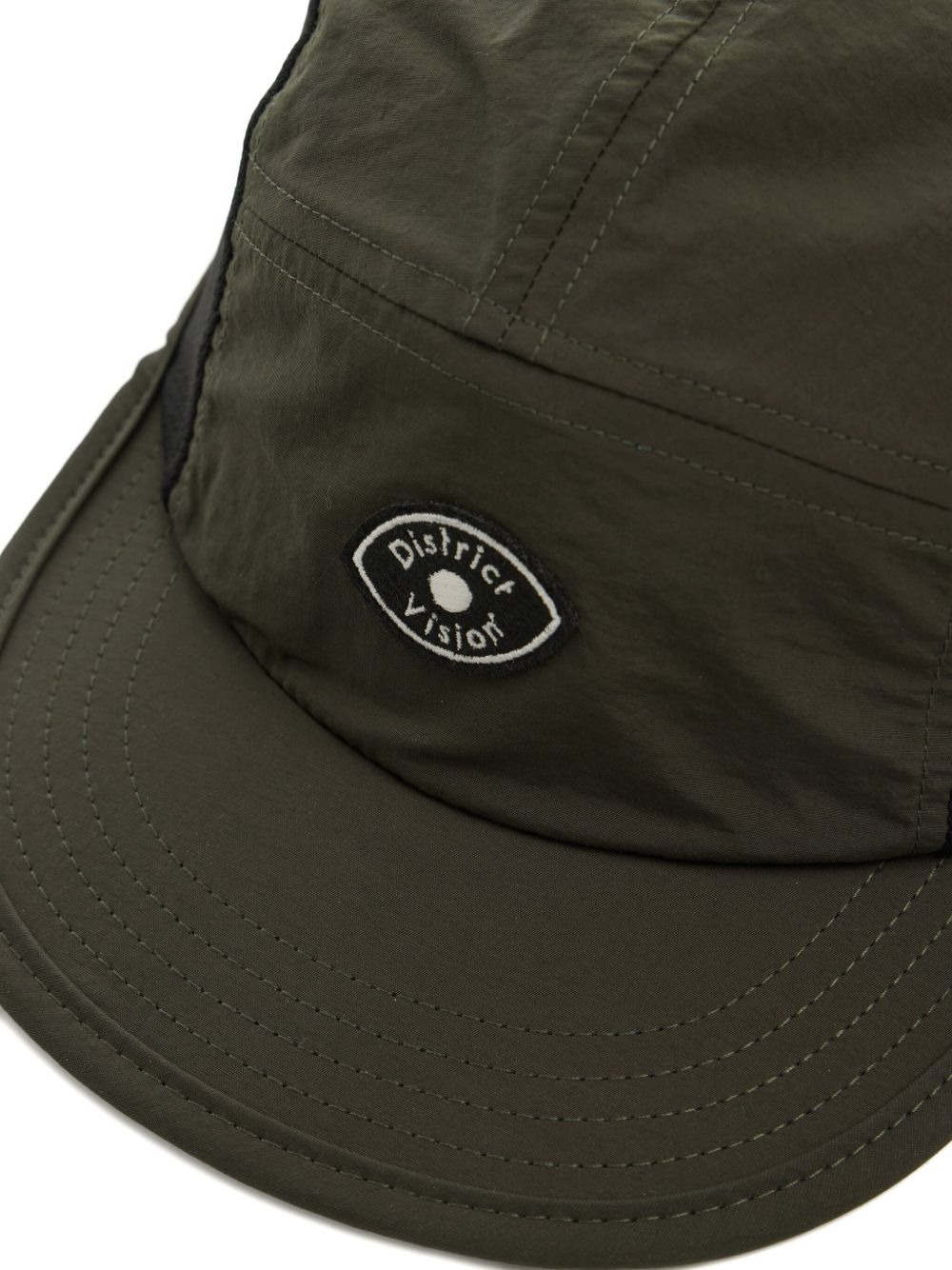 logo-patch mesh-panel cap - 4