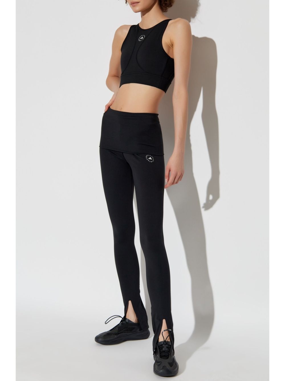 logo-print high-waisted leggings - 2