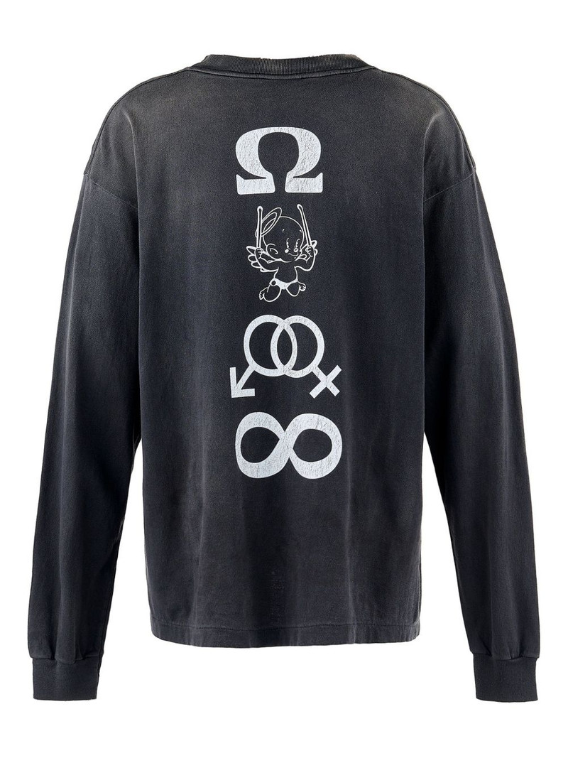 SAINT M×××××× Negative Matter sweatshirt outlook