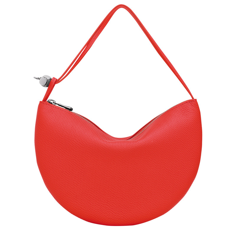 Le Roseau Clutch Vermilion - Leather 1