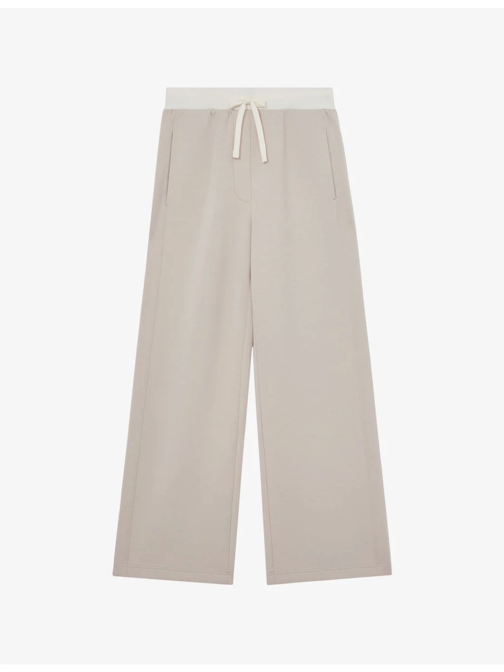 Laney Wide-Leg Jersey Jogging Bottoms - 1