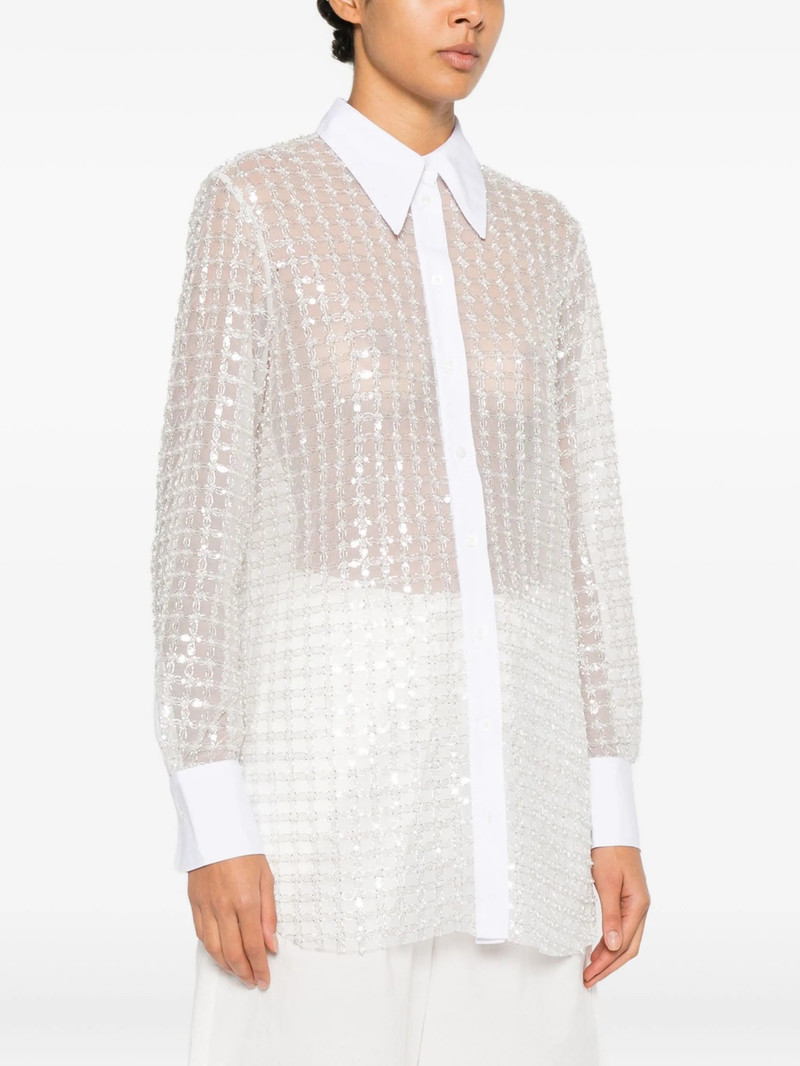 NICCOLÒ PASQUALETTI Niccolò Pasqualetti Marianne Embellished Shirt outlook