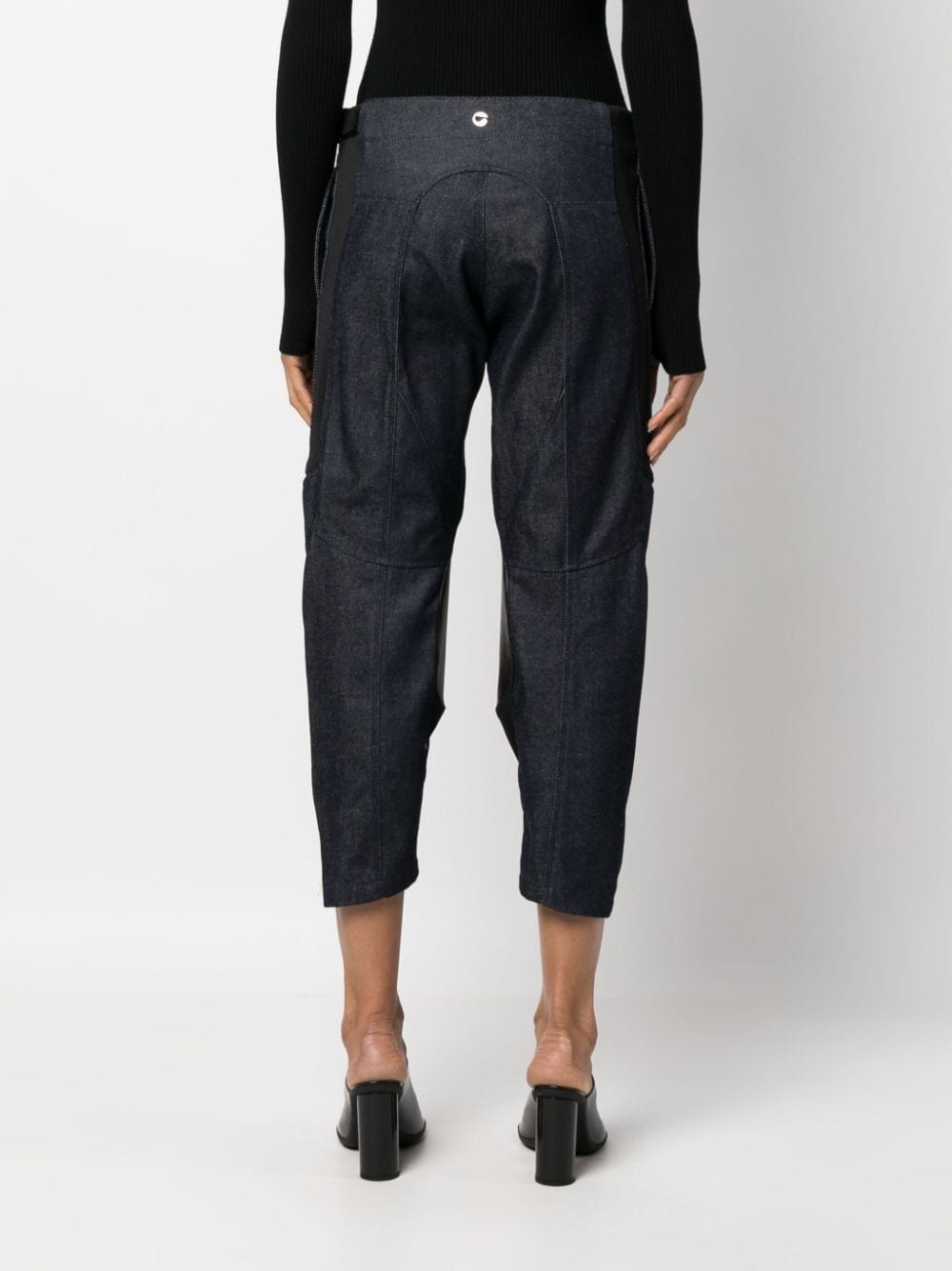 low-rise cropped-leg jeans - 4