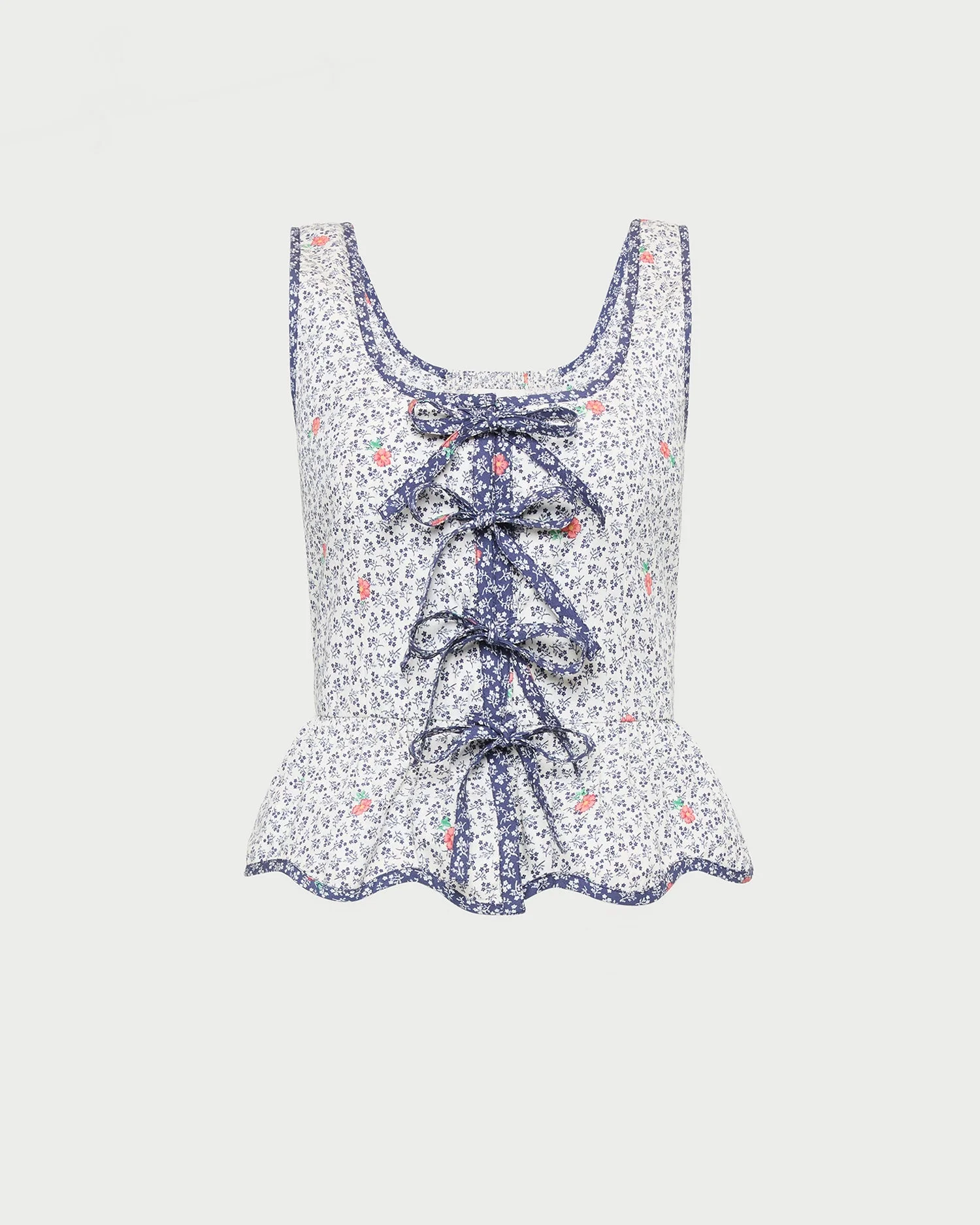 Pilar Tie-Front Top - 1