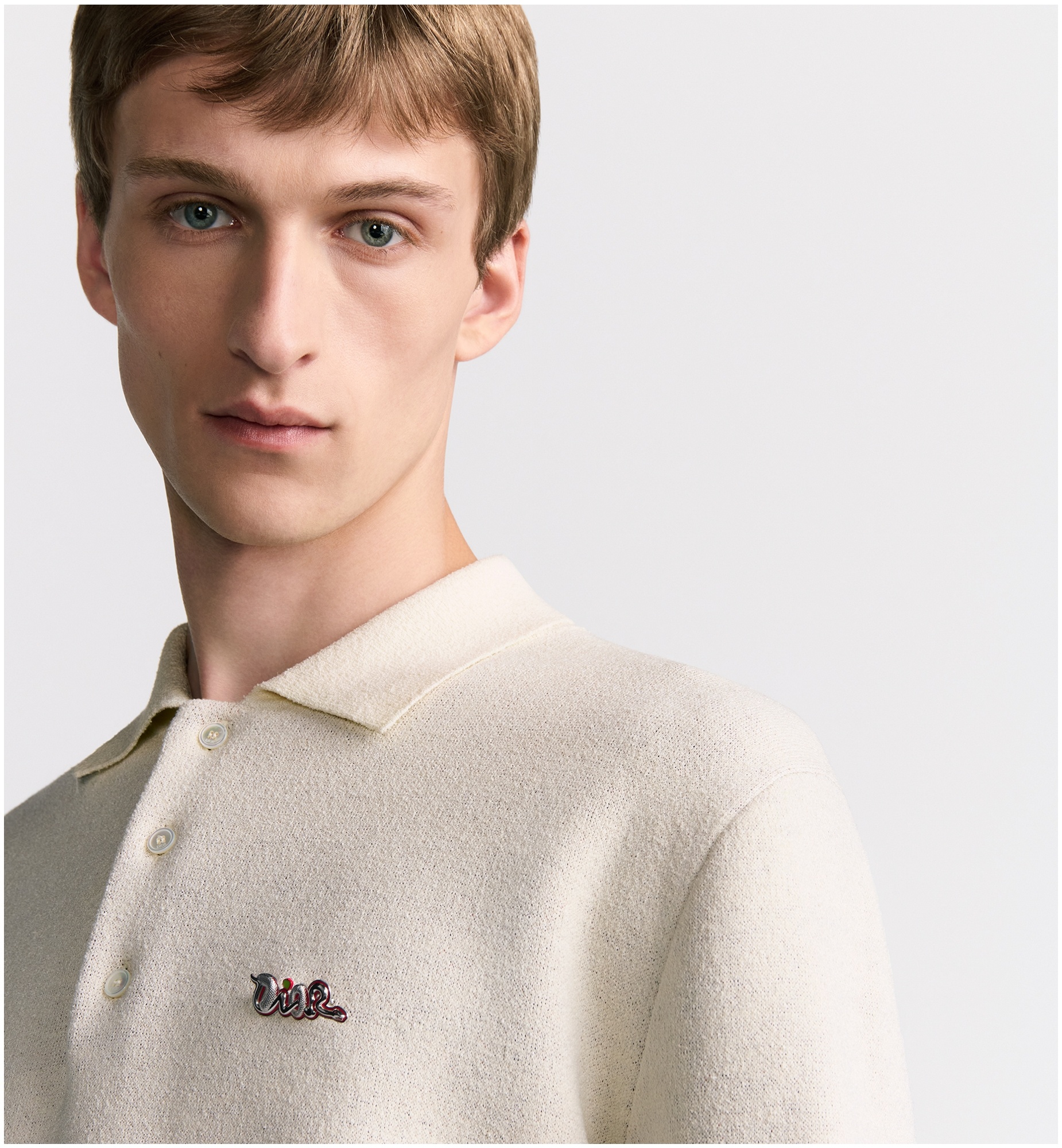 DIOR AND KAWS Long-Sleeved Polo Shirt - 5