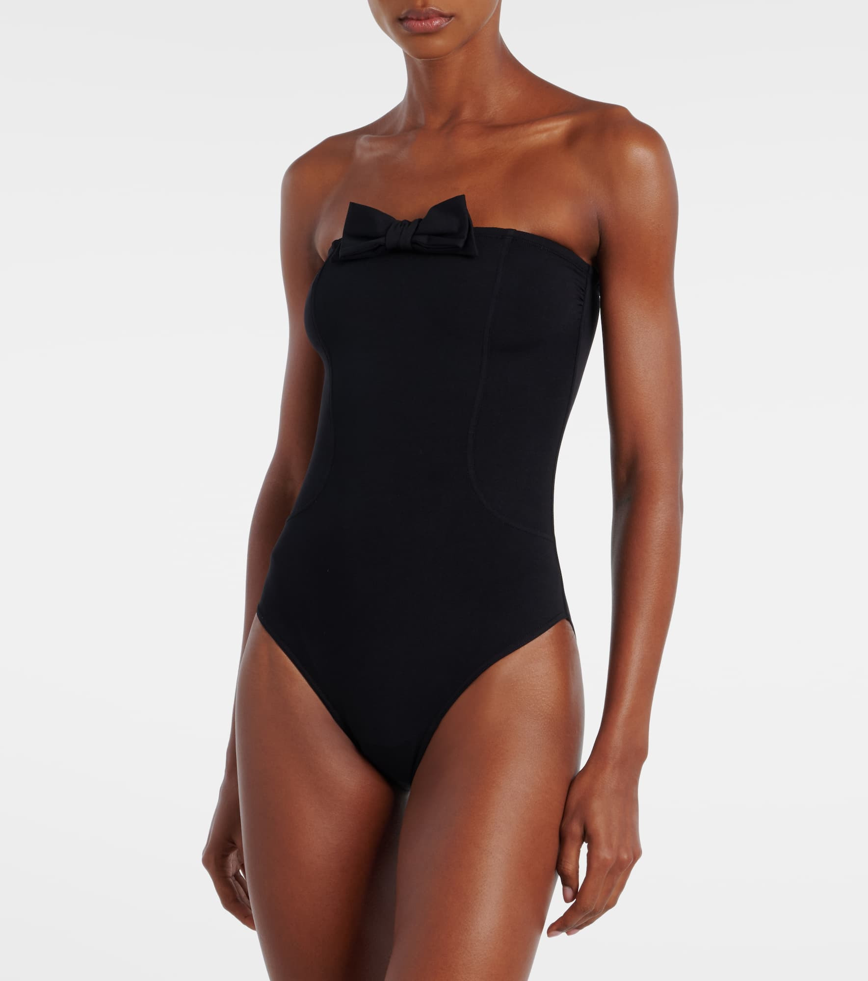 DressCode bow-detail bandeau swimsuit - 2