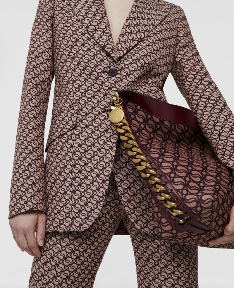 S-Wave Print Single-Breasted Blazer 5