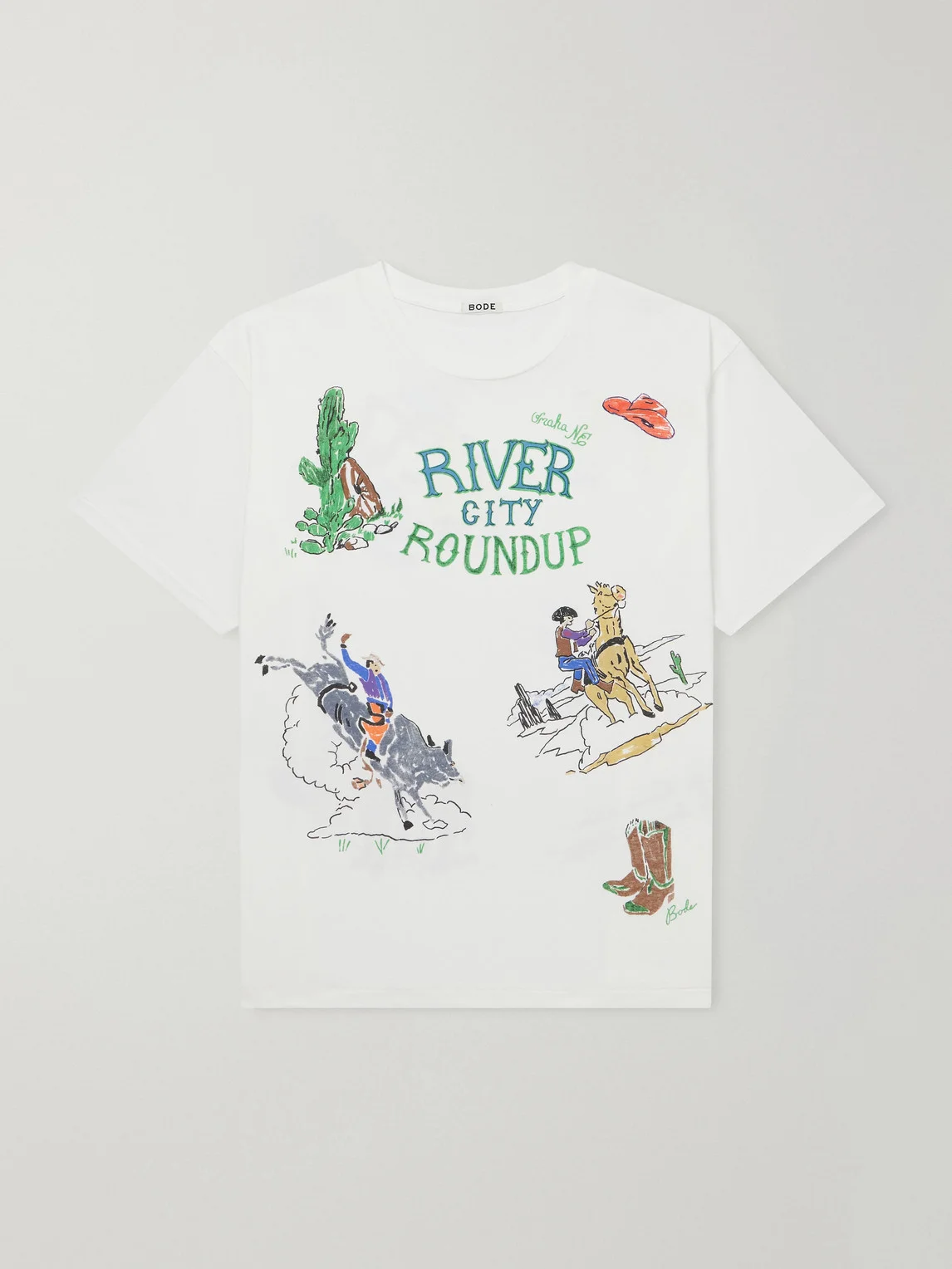 River City Printed Cotton-Jersey T-Shirt - 1