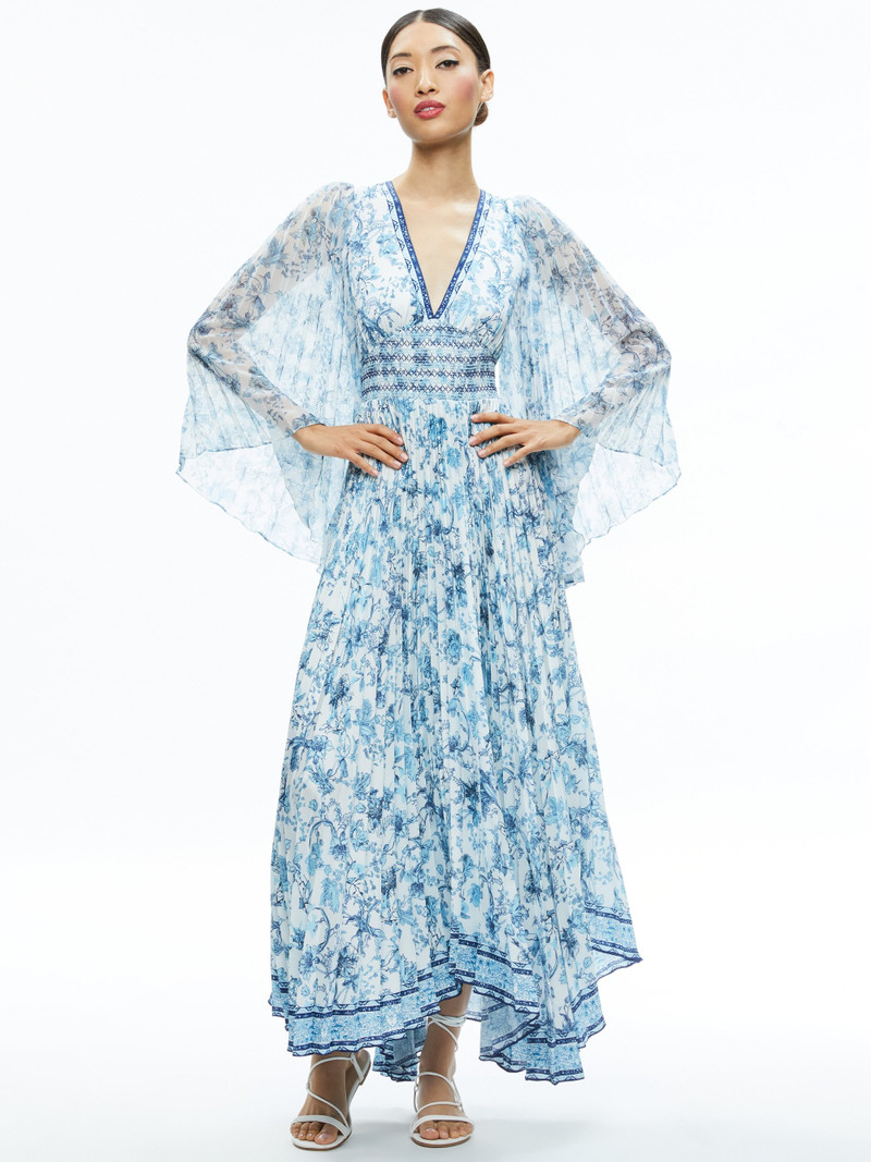 SION SUNBURST 고정 MAXI DRESS 2