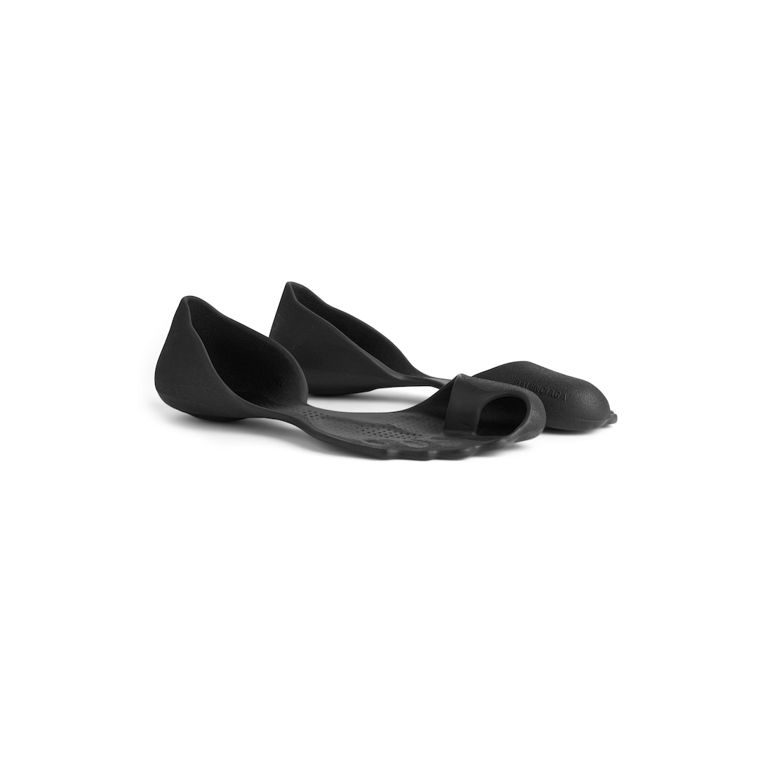 BALENCIAGA Men's Zero Sneaker in Black | REVERSIBLE