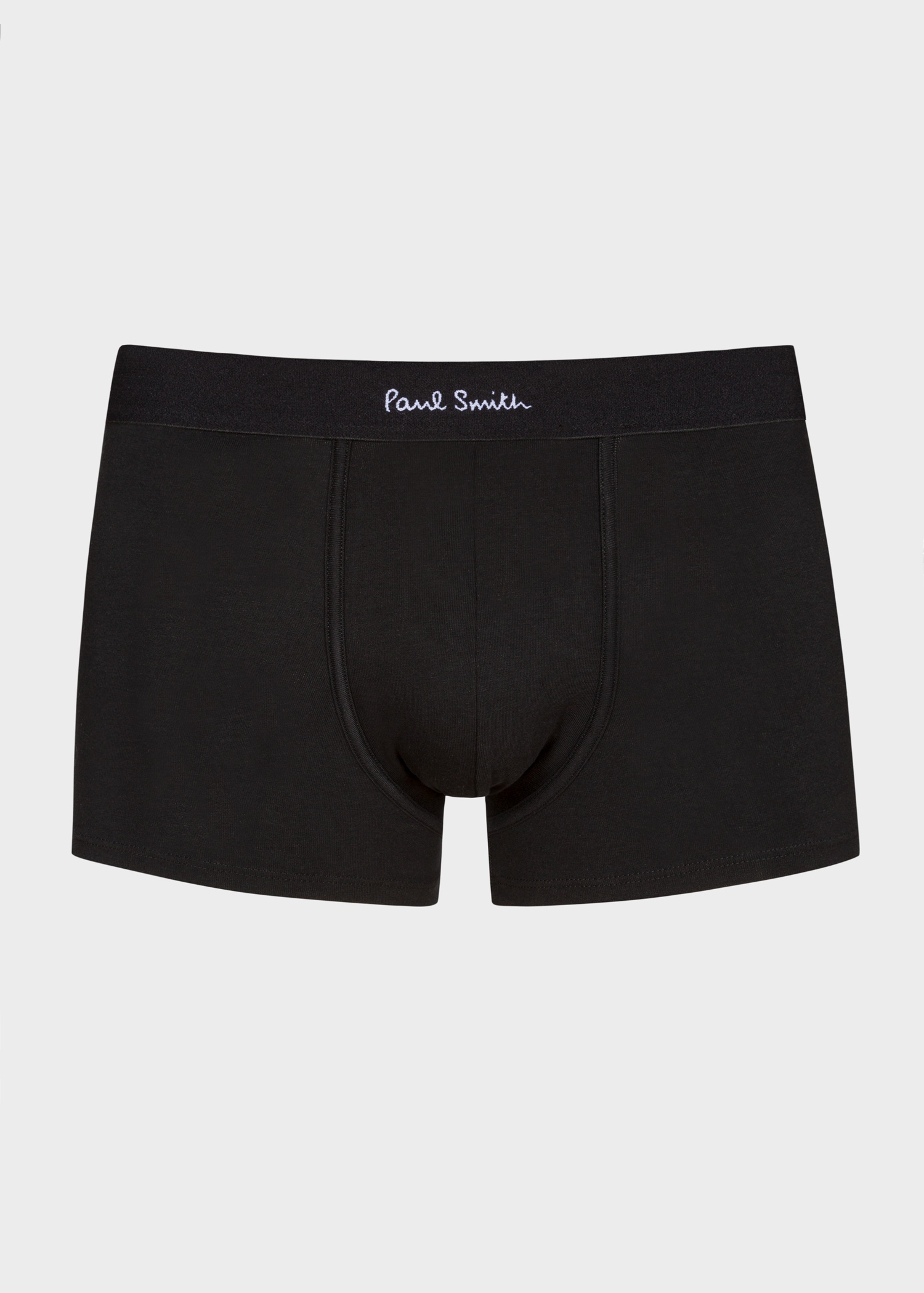 'Signature Stripe' and Plain Boxer Briefs Three Pack - 5