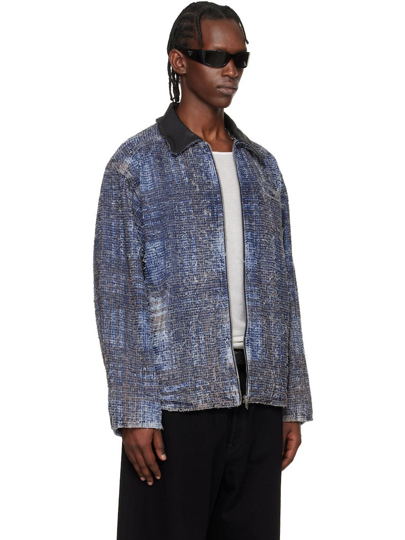 Blue D-Ivar-S1 Denim Jacket 2